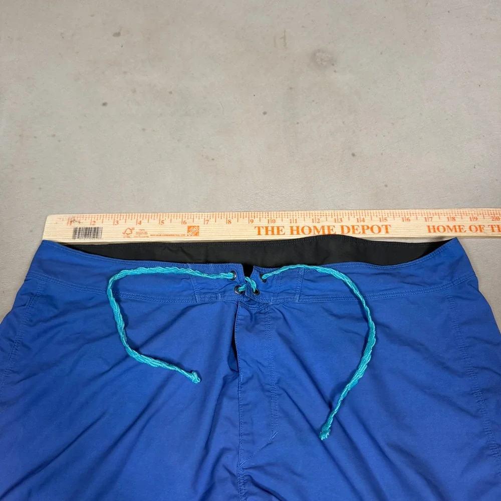 Patagonia Hydro Scivier Mens 36 Blue Colorblock‎ Board Shorts Swim Trunks